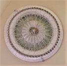 ROSONE IN GESSO DECORATO
