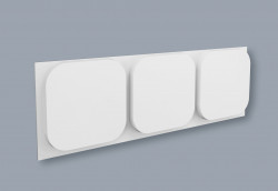 WALLPANELS 3D IN POLIURETANO AD ALTA DENSITA' 