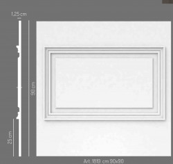 BOISERIE IN GESSO CM. 70