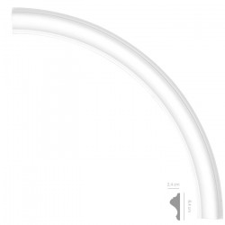 MEZZO ARCO IN GESSO 