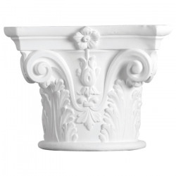SEMI-CAPITELLO IN GESSO